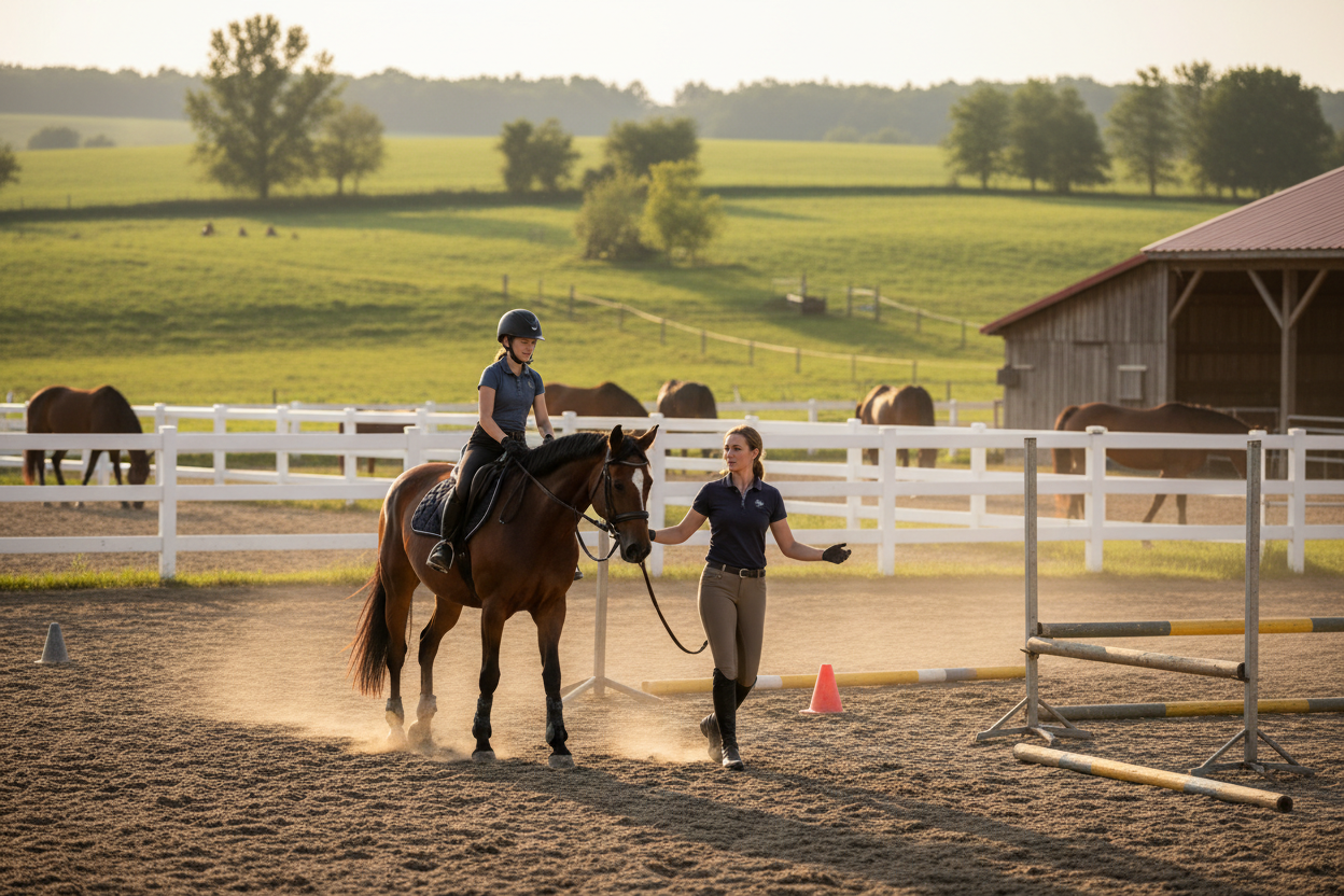 Riding Lesson - Assistant Trainer